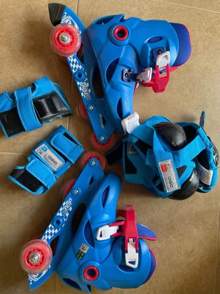 Patines Oxelo infantiles talla 30-32 y 32-34