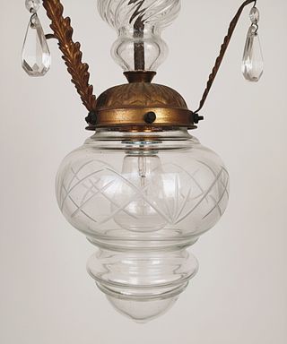 ANTIGUA LAMPARA MODERNISTA - ART DECO -