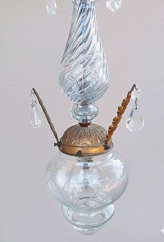 ANTIGUA LAMPARA MODERNISTA - ART DECO -