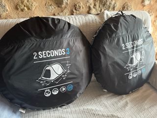 2 Tiendas de campaña Quechua fresh and black