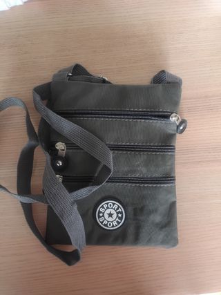 Bolso bandolera verde militar
