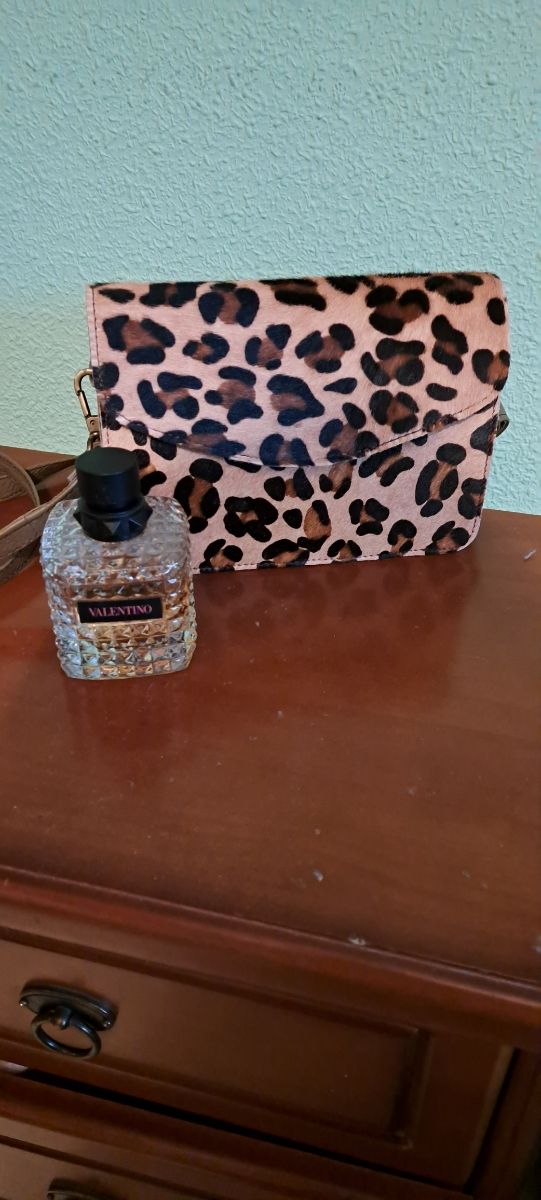 Bolso Piel y peloAnimal Print