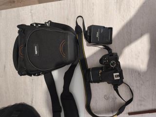 Cámara Nikon D3400 + Objetivo 18-55 + Bolsa