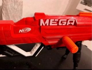 Nerf Mega Fucile Giocattolo Rosso