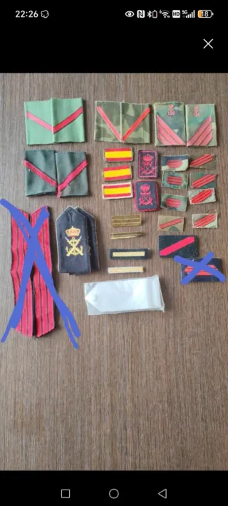 Lotes de Militaria Varios