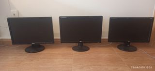 Lote 3 Monitores
