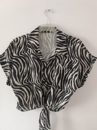 Blusa Animal Print Nudo