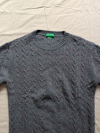 Jersey Benetton 100% Lana Gruesa