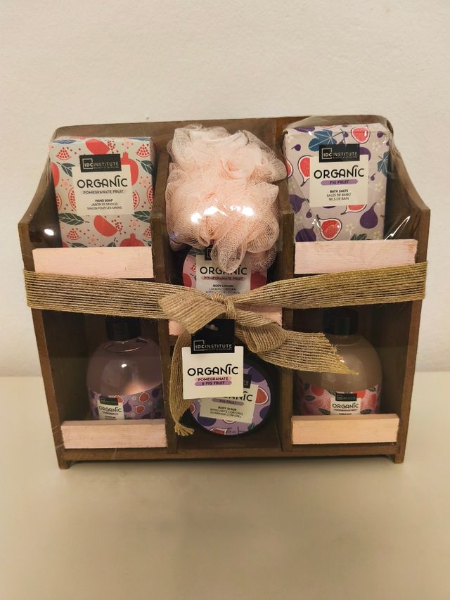 Set de baño IDC Institute Organic Pomegranate & Fi