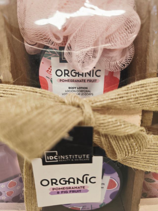 Set de baño IDC Institute Organic Pomegranate & Fi