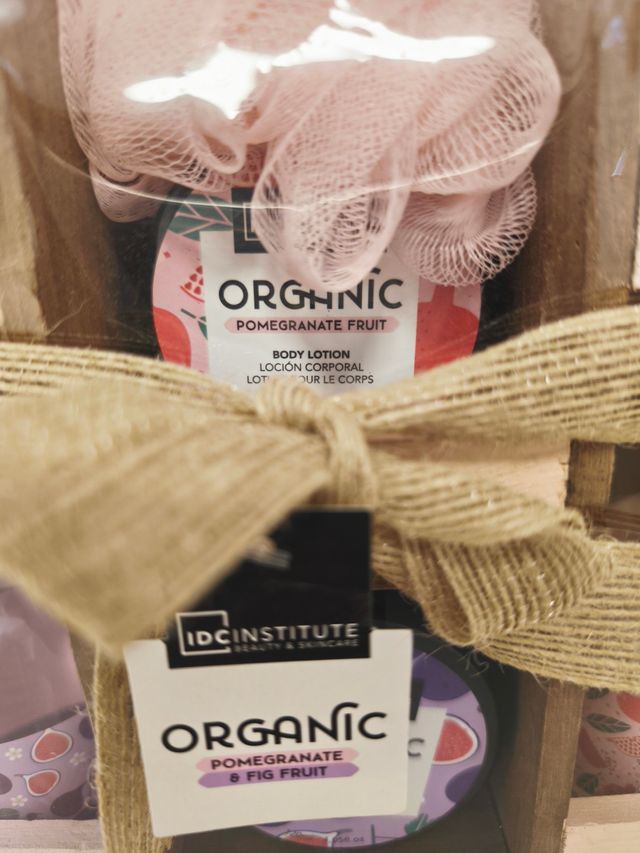 Set de baño IDC Institute Organic Pomegranate & Fi