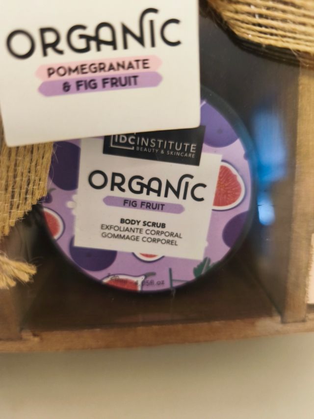 Set de baño IDC Institute Organic Pomegranate & Fi