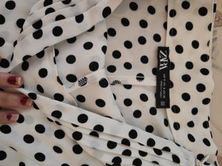 Falda pantalón lunares talla S