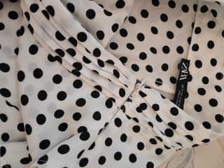 Falda pantalón lunares talla S