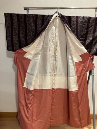 Kimono mujer talla única estampado rayas