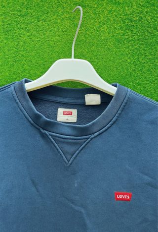 Felpa Levi's Uomo Taglia M Blu