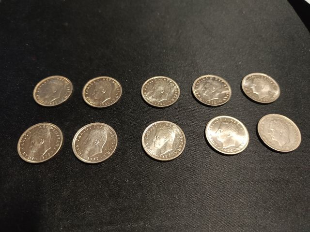 10 Monedas 5 Ptas España
