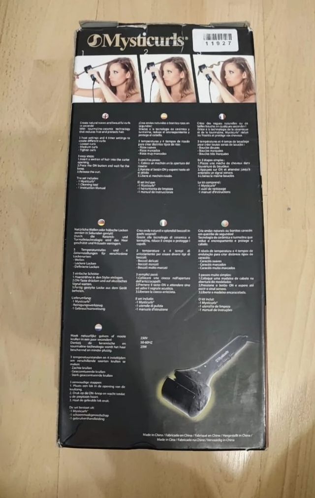 Rizador Automático Mysticurls Negro