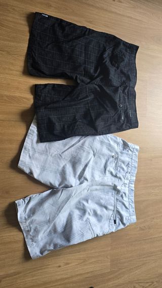 Pack 2 pantalones de cuadros