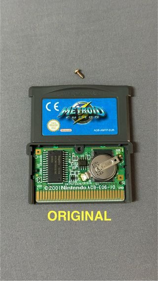 Metroid Fusion ORIGINAL GameBoy Advance
