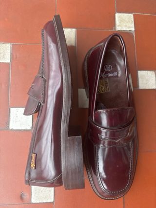 Zapatos Martinelli Burdeos Talla 40