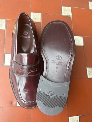 Zapatos Martinelli Burdeos Talla 40