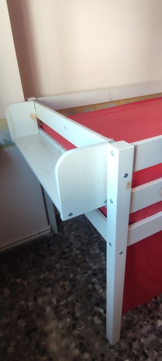 URGE Cama alta o litera DESMONTADA
