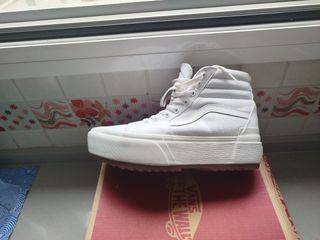 Botas VANS blancas doble suela