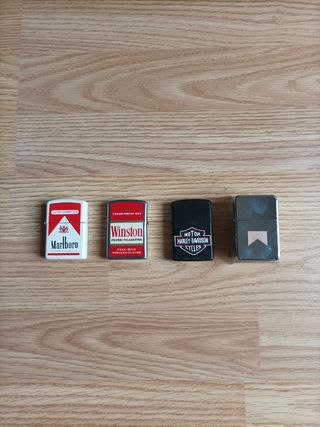 4 accendini Zippo