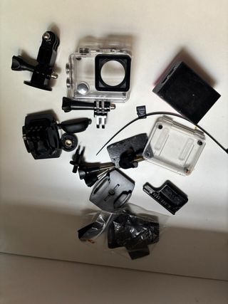 Cámara Deportiva Full HD 1080p WiFi NK Morada