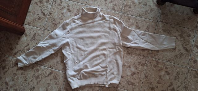 Jersey beige tejido