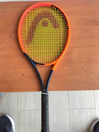 Lote 4 Raquetas Tenis y Squash