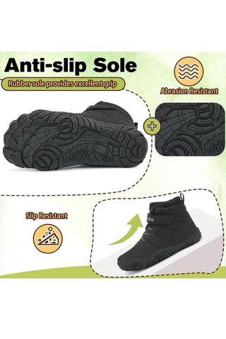 Botas Nieve Mishansha Barefoot Niños Talla 32