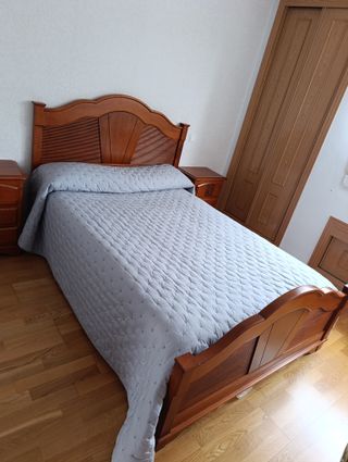 Habitación Matrimonio Madera Maciza