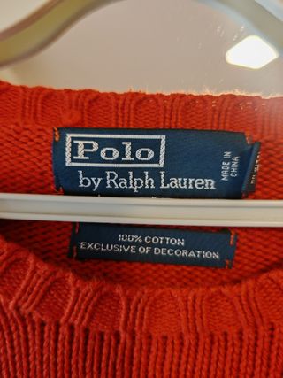 Jersey Polo Ralph Lauren Naranja