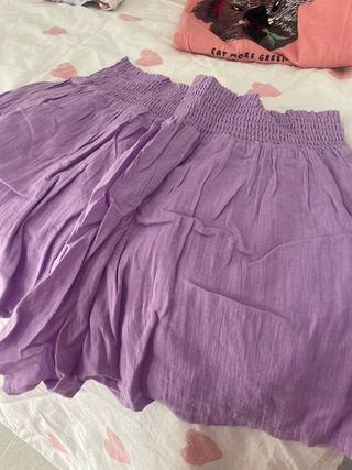 Pantalón niña lila