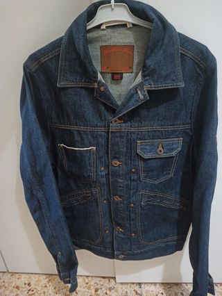 Cazadora Vaquera Hombre XL Azul