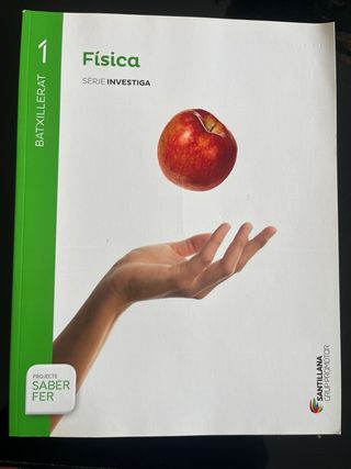 LIBRO DE FÍSICA PRIMERO DE BACHILLERATO