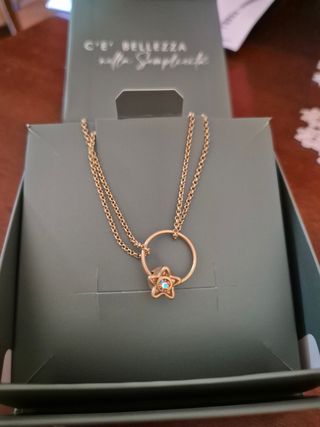 Collana Thun campanula e punto luce