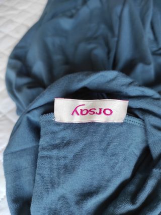 Jersey cuello alto azul