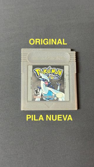 Pokemon Plata USA Version ORIGINAL GameBoy