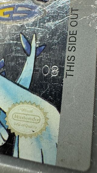 Pokemon Plata USA Version ORIGINAL GameBoy