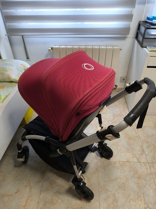 Bugaboo Bee5 Silla de Paseo Negra y granate 
