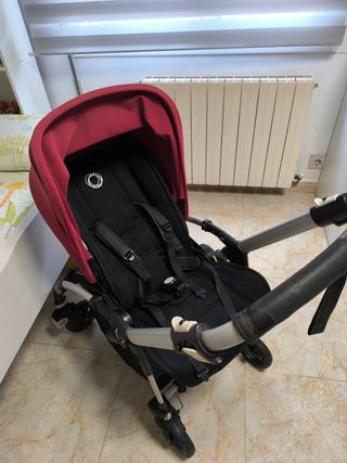 Bugaboo Bee5 Silla de Paseo Negra y granate 