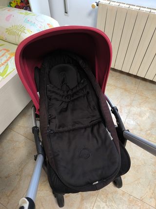 Bugaboo Bee5 Silla de Paseo Negra y granate 