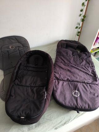 Bugaboo Bee5 Silla de Paseo Negra y granate 