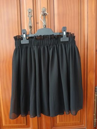 Falda pantalón negra 