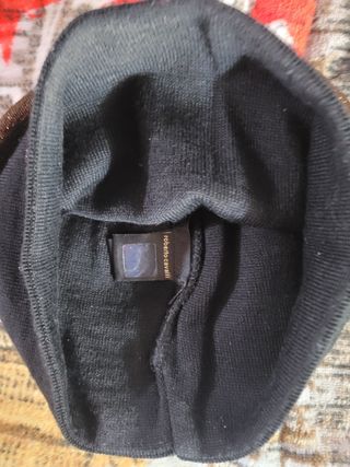 Roberto Cavalli Cappello Sciarpa Marrone Nero