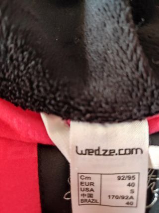 Equipo de esquí blanco. Anorac y pantalon