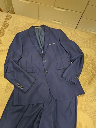 Traje Boston Azul Eléctrico Talla 46/52